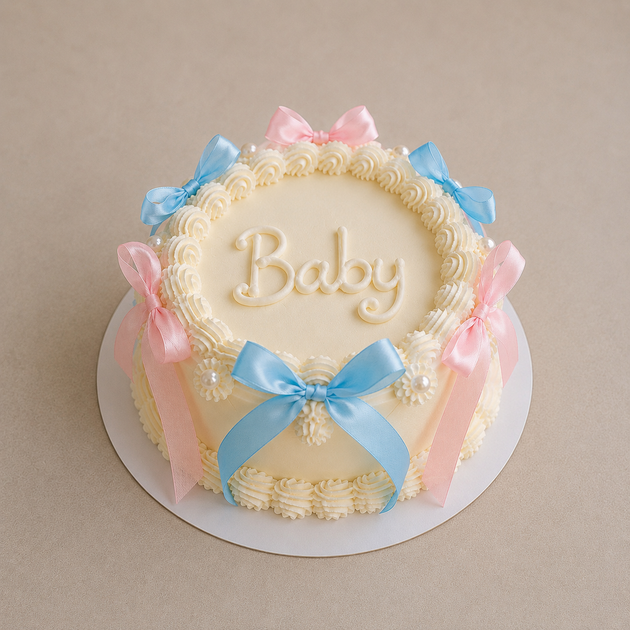 Bento Cake Gender Reveal