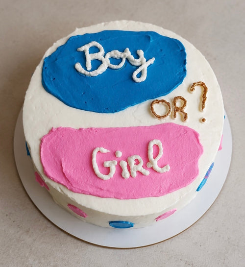 Bento Cake Gender Reveal